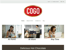 Tablet Screenshot of cogococoa.com